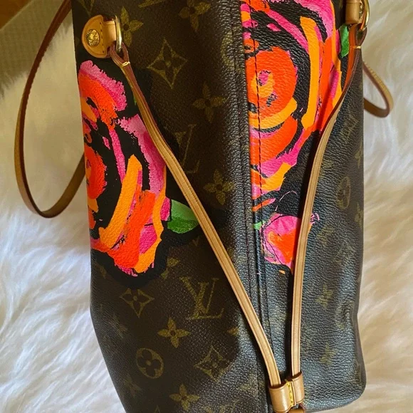 Lv limited edition Stephen Sprouse Neverful MM size - Picture 5 of 16